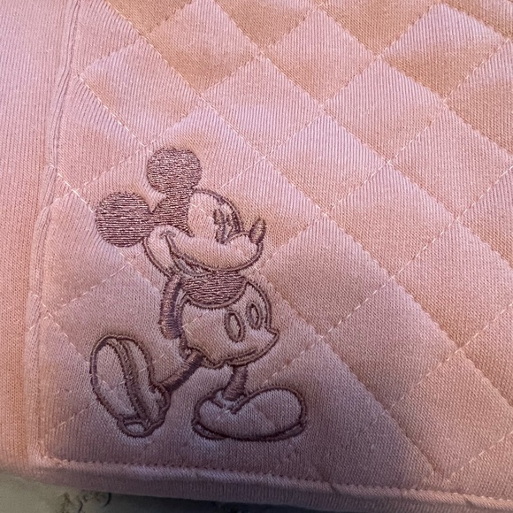 NWT Disney parks blush pink soft jogger sweatpants embroidered Mickey size 2X - Picture 4 of 4